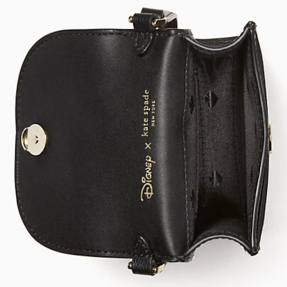 disney x kate spade new york minnie mouse north south flap phone crossbody - Picture 3 of 16